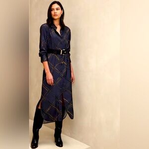 Maxi Shirtdress Banana Republic